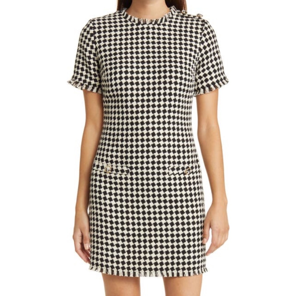 Tweed Sheath Minidress